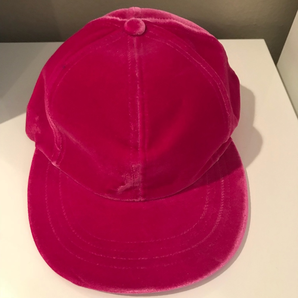 Magenta Velvet SnapBack